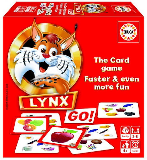 Joc de Societate Lynx Go! pentru 2-8 Jucători 4+ Ani (EN) GoCube