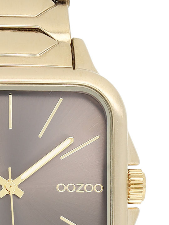 Oozoo Timepieces Ρολόι Μπαταρίας με Μεταλλικό Μπρασελέ Oozoo Timepieces Ρολόι Μπαταρίας με Μεταλλικό Μπρασελέ