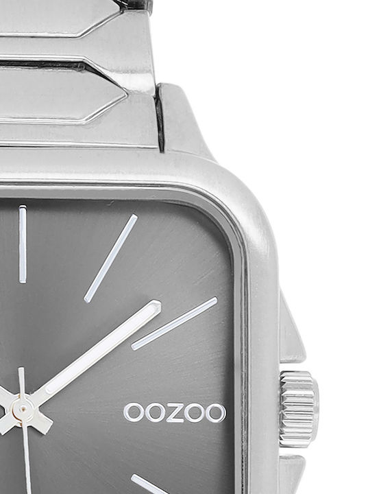 Oozoo Timepieces Ρολόι Μπαταρίας με Μεταλλικό Μπρασελέ Oozoo Timepieces Ρολόι Μπαταρίας με Μεταλλικό Μπρασελέ