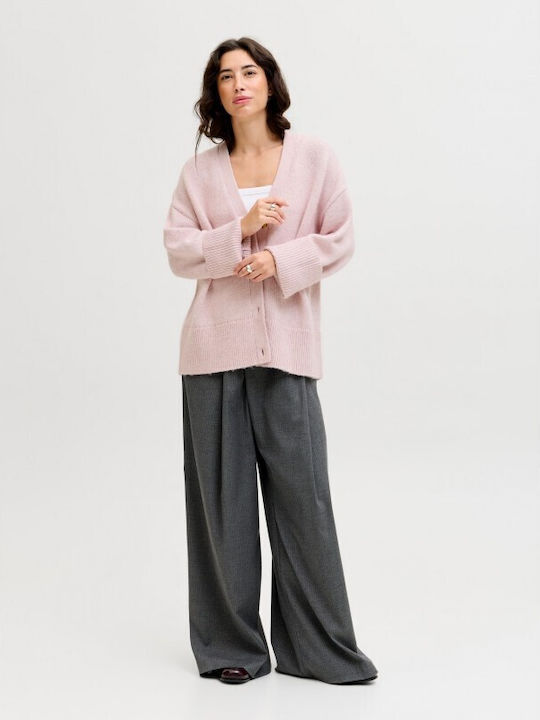 Women's Knitted Cardigan Pink