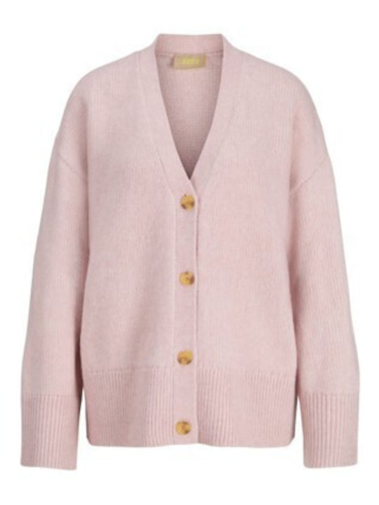 Women's Knitted Cardigan Pink