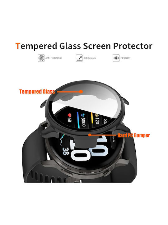 Techsuit Defense360 Pro + Screen Protector Garmin Venu 4 45mm Dark Blue