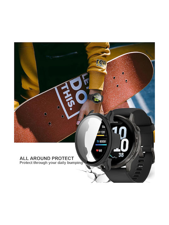Techsuit Defense360 Pro + Screen Protector Garmin Venu 4 41mm Deep Turquoise