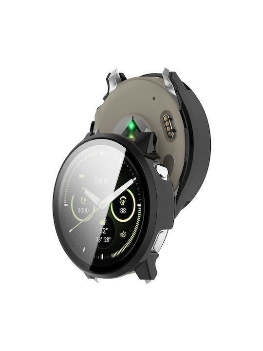 Techsuit Defense360 Pro + Tragbare Hülle Garmin Venu 4 45mm Schwarz