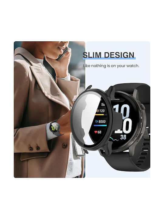 Techsuit Defense360 Pro + Screen Protector Garmin Venu 4 45mm Beige
