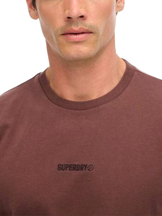 'micro Logo' T-Shirt Braun