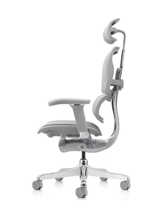 Ergohuman 2 Elite Plus Καρέκλα Γραφείου με Ρυθμιζόμενα Μπράτσα Γκρι
