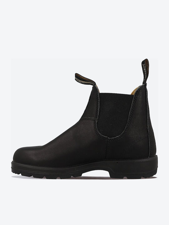 Classic 558 Leather Black Chelsea Boots