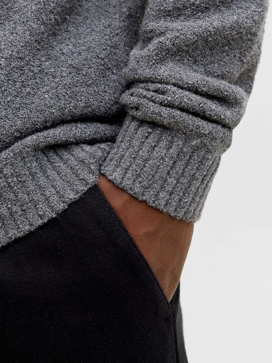 Long Sleeve Sweater Grey Melange