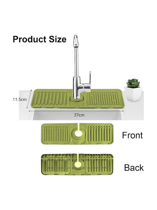 Uncle George Green Silicone Drying Surface 37x11.5x1.5cm