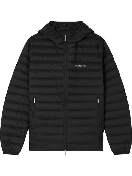 3 в 1 Зимно Мъжко Яке Puffer Черно