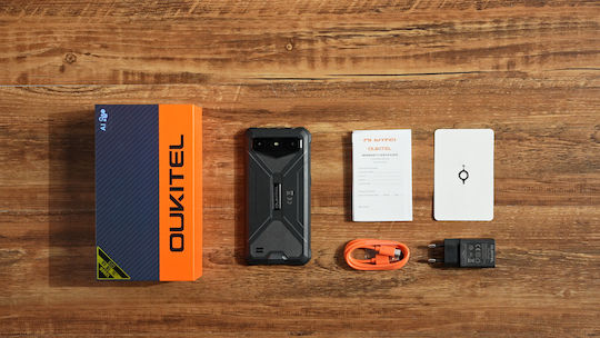 Oukitel G3 Dual-SIM (4GB/128GB) Widerstandsfähig Smartphone Schwarz