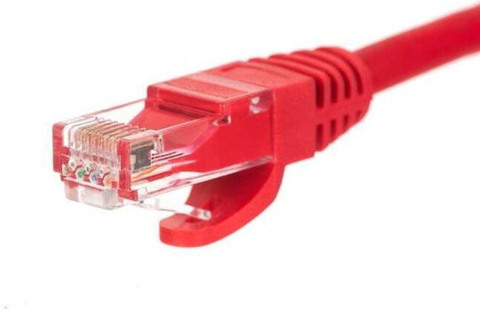Netrack U/UTP Cat.5e (Gigabit) Cablu De Rețea Ethernet 3m Roșu