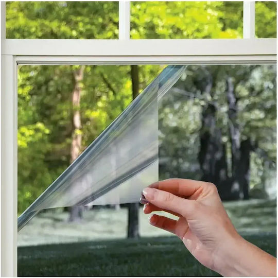 Folie Solară Auto Oglindă Argintiu vopsit 400x100cm