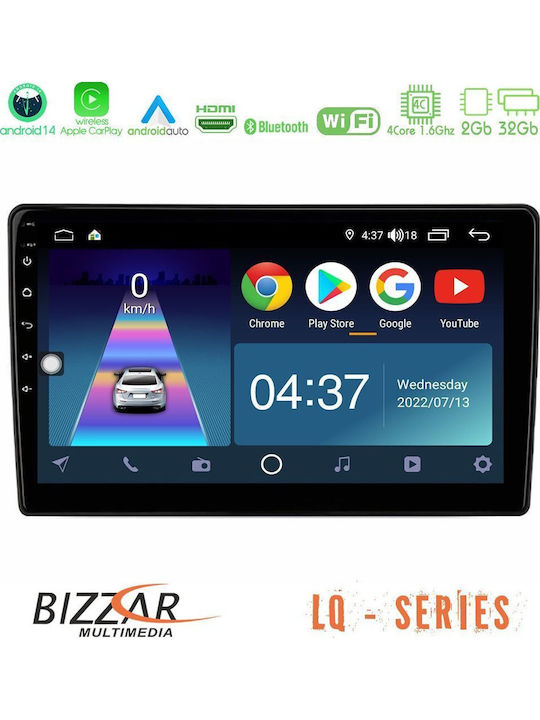 Bizzar Car Audio System for BMW X1 (E84) 2009 – 2014 (Bluetooth/USB/WiFi/GPS/Apple-Carplay/Android-Auto) with Touch Screen 10"