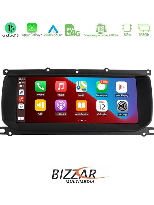 Bizzar Car Audio System for Land Rover Range Rover Evoque 2011-2015 (Bluetooth/USB/WiFi/GPS/Apple-Carplay/Android-Auto/CD) with Touch Screen 10.25"