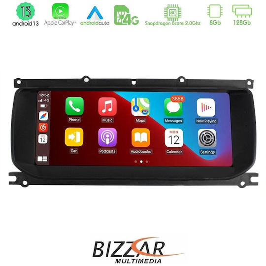 Bizzar Car Audio System for Land Rover Range Rover Evoque 2011-2015 (Bluetooth/USB/WiFi/GPS/Apple-Carplay/Android-Auto/CD) with Touch Screen 10.25"