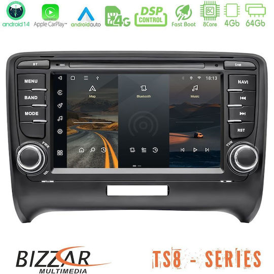 Bizzar Ηχοσύστημα Αυτοκινήτου για BMW X5 / X5 (E53) / E39 Land Rover Range Rover 2002 – 2005 (Bluetooth/USB/WiFi/GPS/Apple-Carplay/Android-Auto) με Οθόνη Αφής 7"