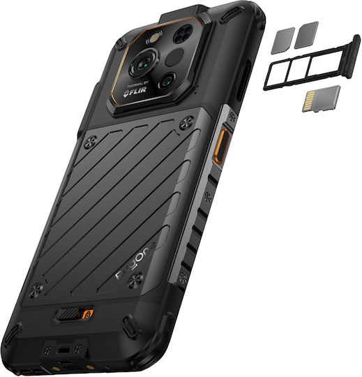 RugOne Xever 7 Pro 5G Dual SIM (12/512GB) Ανθεκτικό Smartphone Μαύρο