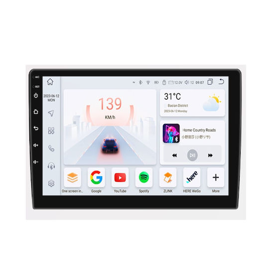 Car Audio System for Suzuki Alto 2009-2016 (Bluetooth/USB/WiFi/GPS/Apple-Carplay/Android-Auto) with Touch Screen 9"