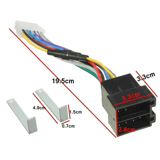 Radio Auto 1 DIN Bluetooth USB