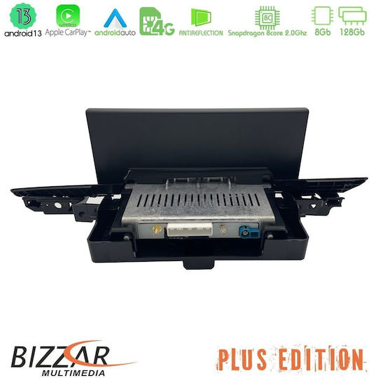 Bizzar Ηχοσύστημα Αυτοκινήτου για Audi A6 2012-2018 (Bluetooth/USB/AUX/WiFi/GPS/Apple-Carplay/Android-Auto/CD) με Οθόνη Αφής 10.25"