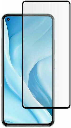 Powertech 3D Adeziv complet Full Face Tempered Glass Negru (Xiaomi Mi 11 Pro)