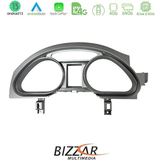 Bizzar Ηχοσύστημα Αυτοκινήτου για Audi Q7 2009-2015 (Bluetooth/USB/WiFi/GPS/Apple-Carplay/Android-Auto) με Οθόνη Αφής 10.25"