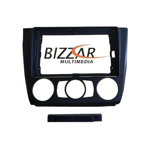 Bizzar Sistem Audio Auto pentru BMW E81 / E82 / E87 2007-2011 cu A/C (Bluetooth/USB/WiFi/GPS/Apple-Carplay/Android-Auto) cu Ecran Tactil 9"