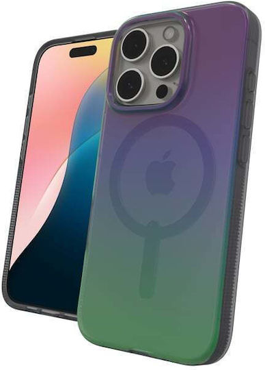 Zagg Milan Snap Umschlag Rückseite Kunststoff Grün (iPhone 17 Pro / iPhone 16 Pro)