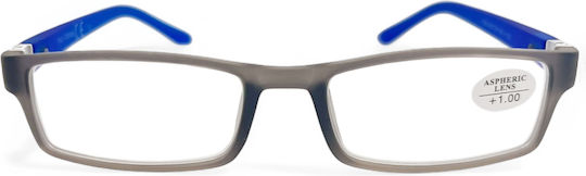 Optosquad Lesebrille +3.25 in Blau Farbe 7788-3