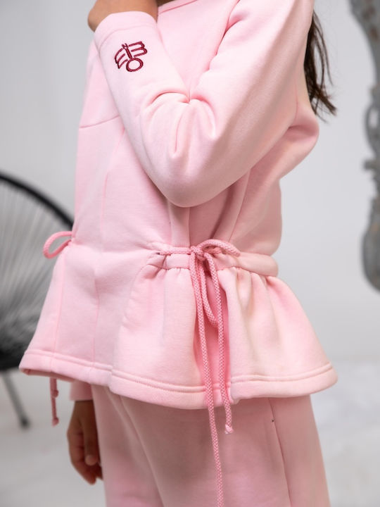 Παιδικό Σετ με Παντελόνι Χειμερινό 2τμχ Baby Pink