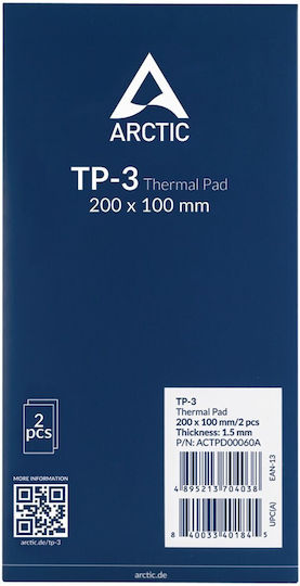 Arctic Tp-3 200x100mm 1.5mm Pack 2