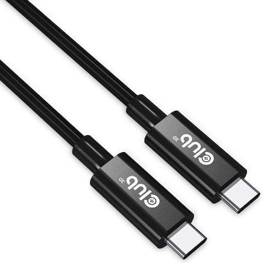 Club3D USB 2.0 Cable USB-C Male - USB-C 240W PD Black 3m