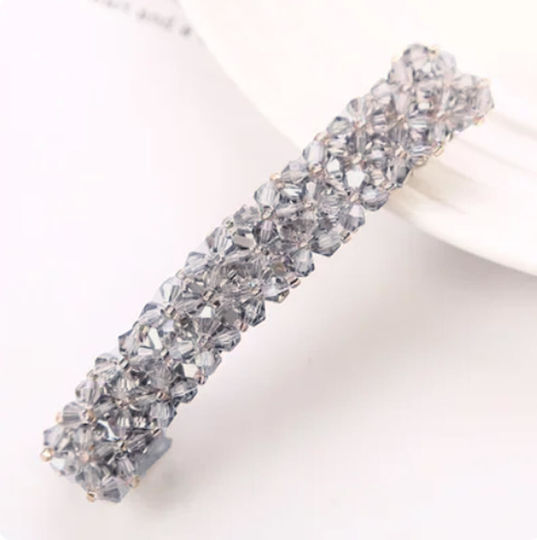 Elegant Hair Clip Accessory Crystals Beads Tolindo