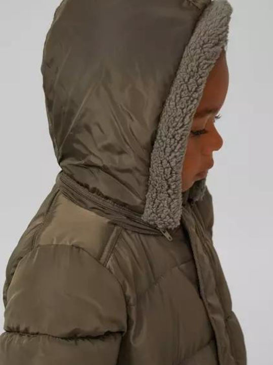 Kids' Parka Khaki-brown