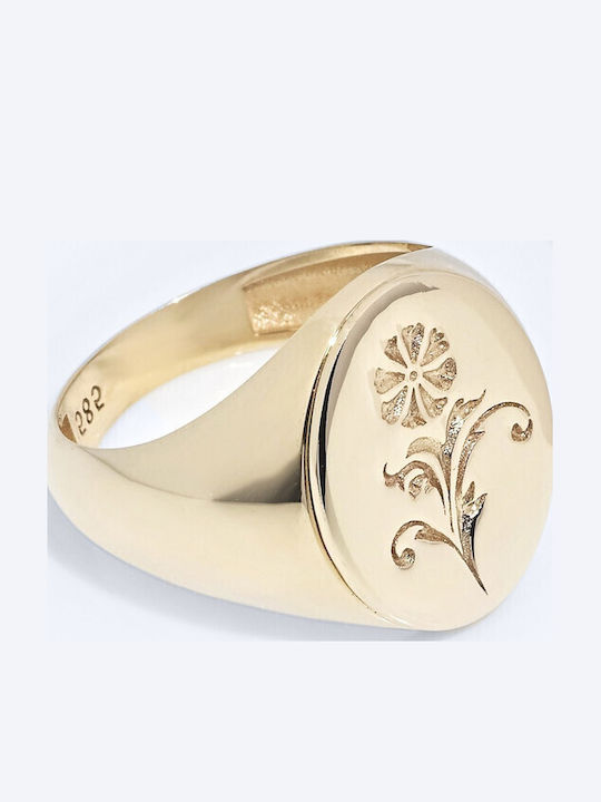 Lunaorocreations Women's Chevalier Ring 14K Gold Lunaorocreations Women's Chevalier Ring 14K Gold