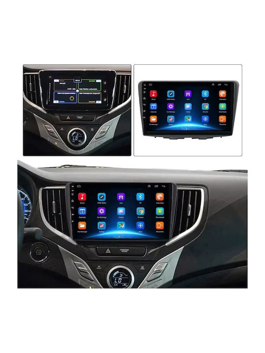 Car Audio System for Suzuki Baleno 2016-2022 (Bluetooth/USB/WiFi/GPS/Apple-Carplay/Android-Auto) with Touch Screen 9"