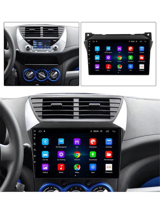 Auto-Audiosystem für Suzuki Hoch 2009-2016 (Bluetooth/USB/WiFi/GPS/Apple-Carplay/Android-Auto) mit Touchscreen 9"