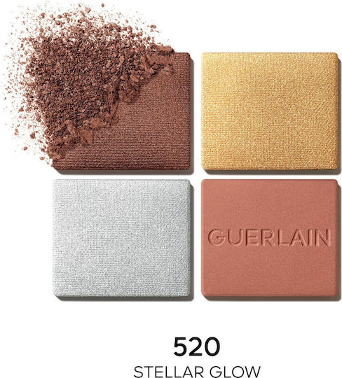 Guerlain Παλέτα με Σκιές Ματιών σε Στερεή Μορφή 520 Stellar Glow 6gr