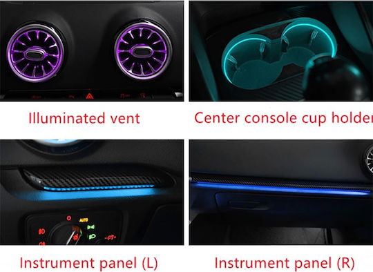 Digital IQ Interior Decorative Car Lighting System