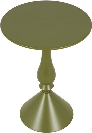 Rund Beistelltisch Lalou Metall Olive Shade B40xT40xH55cm