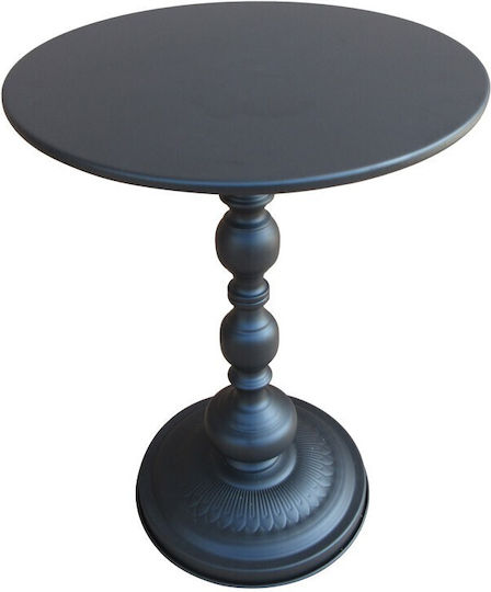 Rotund Măsuță auxiliară Anesor Metalica Black Shade L40xW40xH52cm.