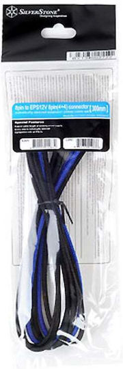 Silverstone Atx Eps 8-pin Atx Eps 8-pin 0.3m Μπλε Sst-pp07-eps8ba
