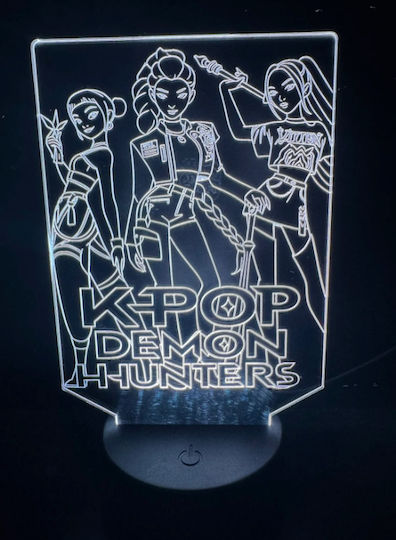 Детско Декоративно Осветление K-pop Demon Hunters Зелен 19x11см