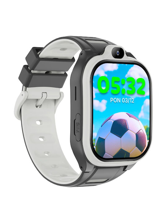Forever Παιδικό Smartwatch 4G με GPS & Κάμερα Μαύρο