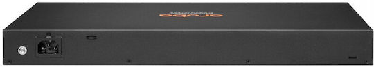 HP Aruba 6100 48G 4SFP+ Managed L2 Switch with 48 Gigabit (1Gbps) Ethernet Ports and 4 SFP Ports