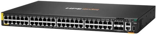 Aruba CX 6200F Managed L2 PoE+ Switch με 48 Θύρες Gigabit (1Gbps) Ethernet και 4 SFP Θύρες