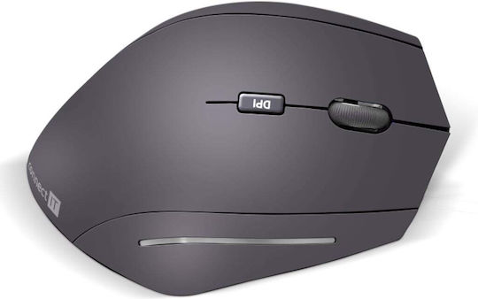 Connect IT CMO-2510 Wireless Ergonomic Vertical Mouse Black