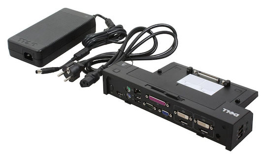 Dell Advanced E-Port II Dock Docking Station mit Ethernet Schwarz